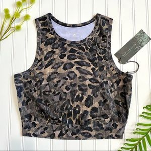 Playground Luxury Activewear Uptown Skin Tank Crop